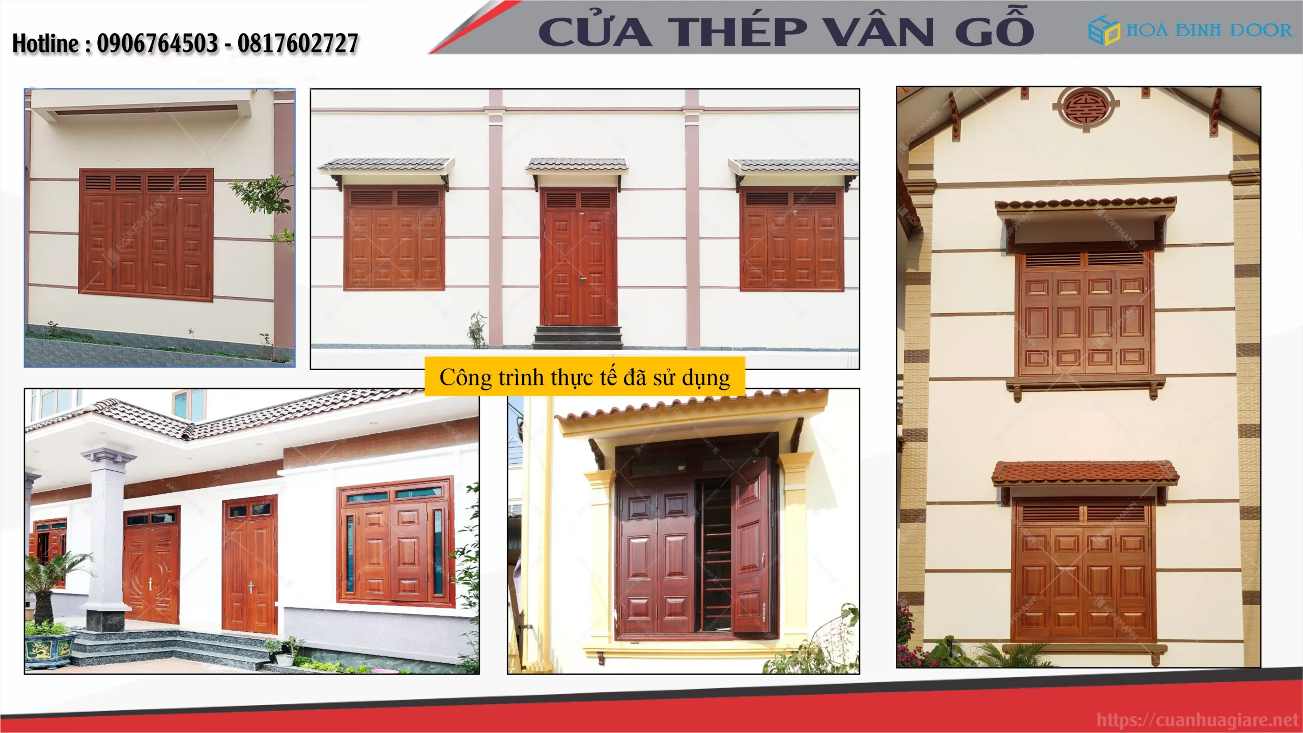 CỬA THÉP VÂN GỖ TẠI QUẬN 6 - HỒ CHÍ MINH - UY TÍN CHẤT LƯỢNG