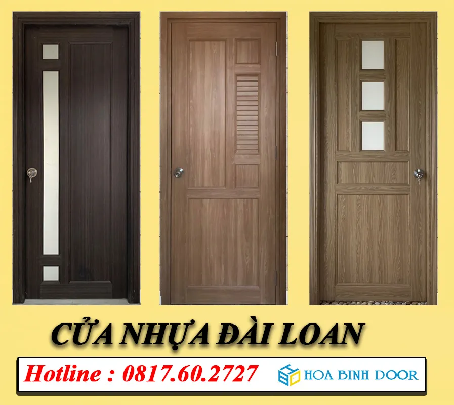 CỬA NHỰA ĐÀI LOAN TẠI QUẬN 12 - MẪU CỬA NHỰA ĐẸP