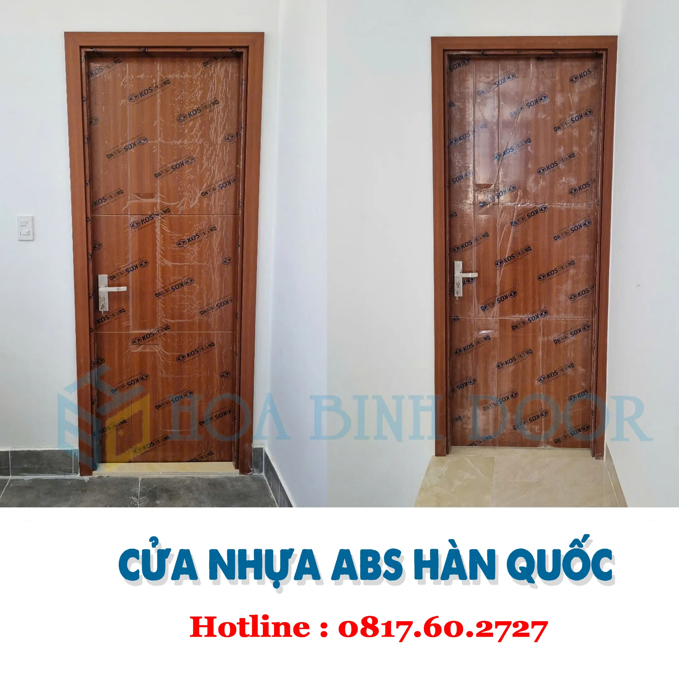 CỬA NHỰA ABS HÀN QUỐC TẠI THUẬN AN - BÌNH DƯƠNG - MẪU CỬA ĐẸP