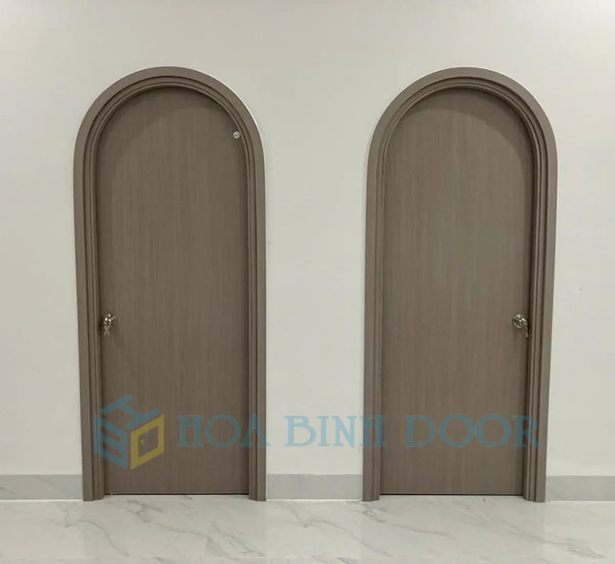 CỬA VÒM NHỰA COMPOSITE TẠI CẦN GIUỘC - LONG AN 
