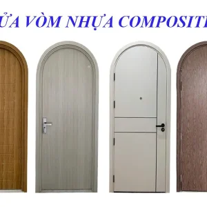 CỬA VÒM NHỰA COMPOSITE