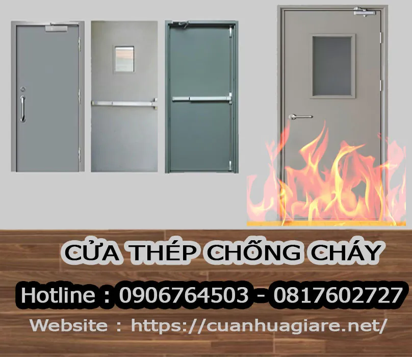 CỬA THÉP CHỐNG CHÁY TẠI TÂY NINH 
