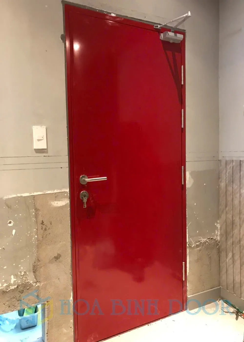 CỬA THÉP CHỐNG CHÁY TẠI NHÀ BÈ - CÓ HỒ SƠ KIỂM ĐỊNH