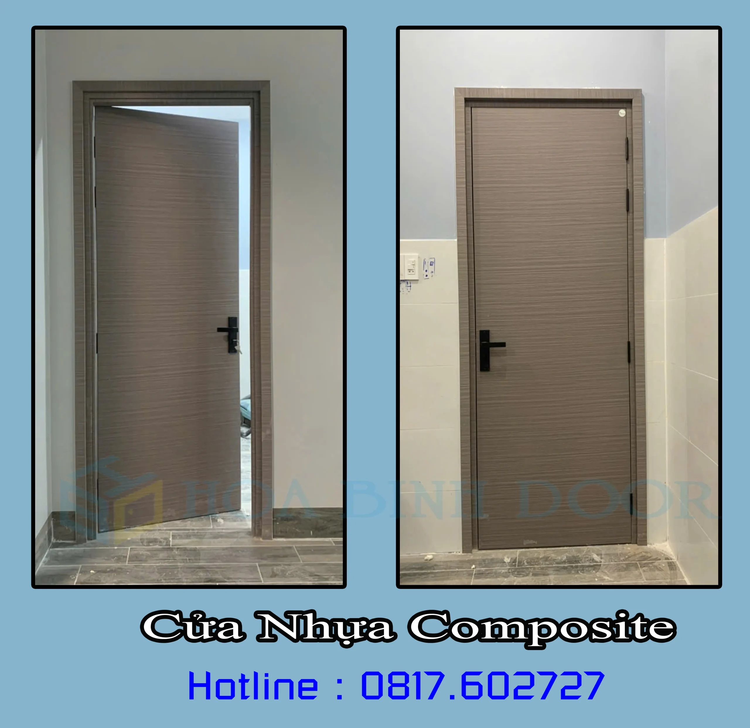 CỬA NHỰA COMPOSITE TẠI CẨM MỸ / ĐỒNG NAI - GIÁ TỐT TẬN XƯỞNG