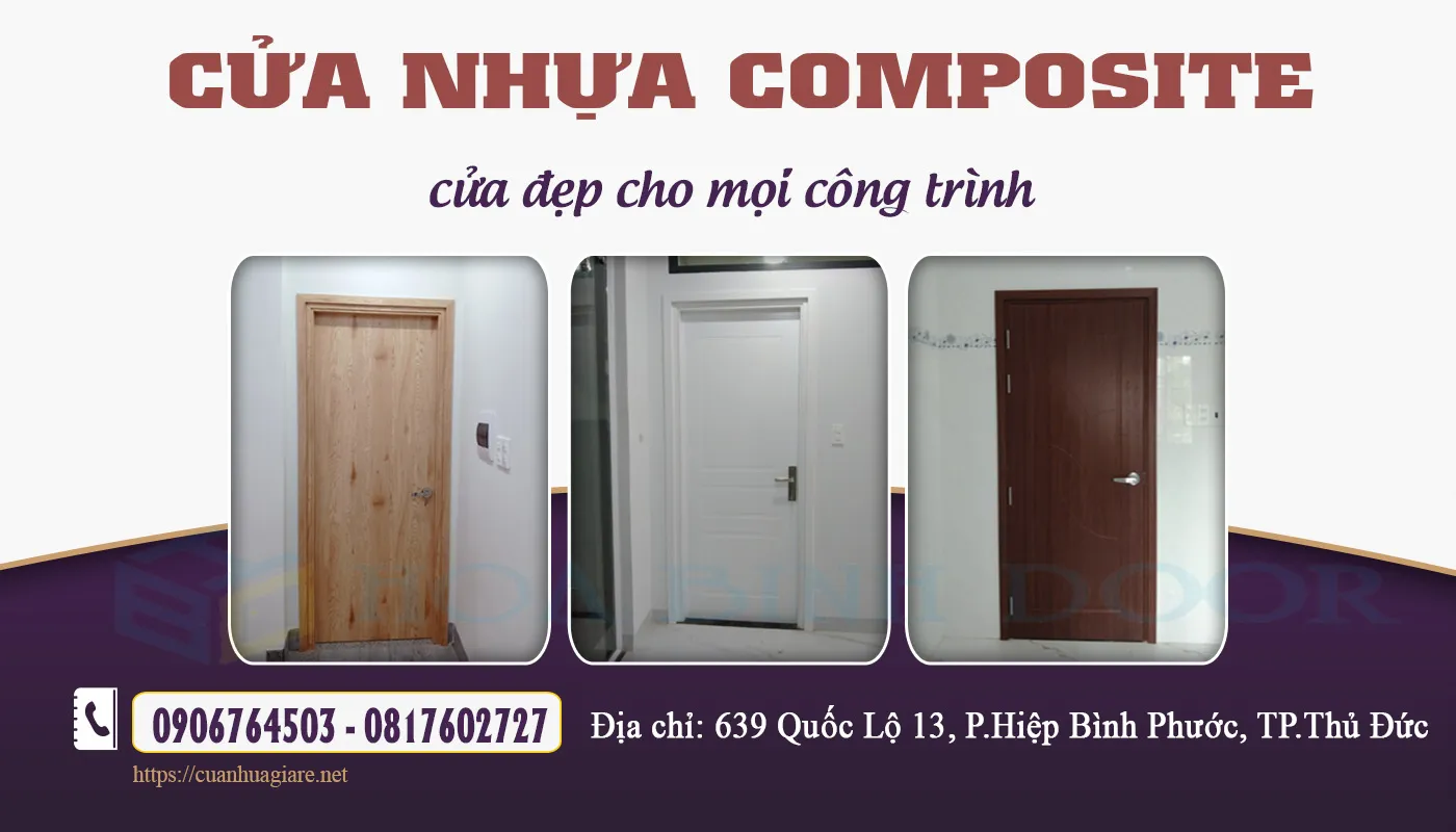 CỬA NHỰA COMPOSITE TẠI XUÂN LỘC - ĐỒNG NAI 