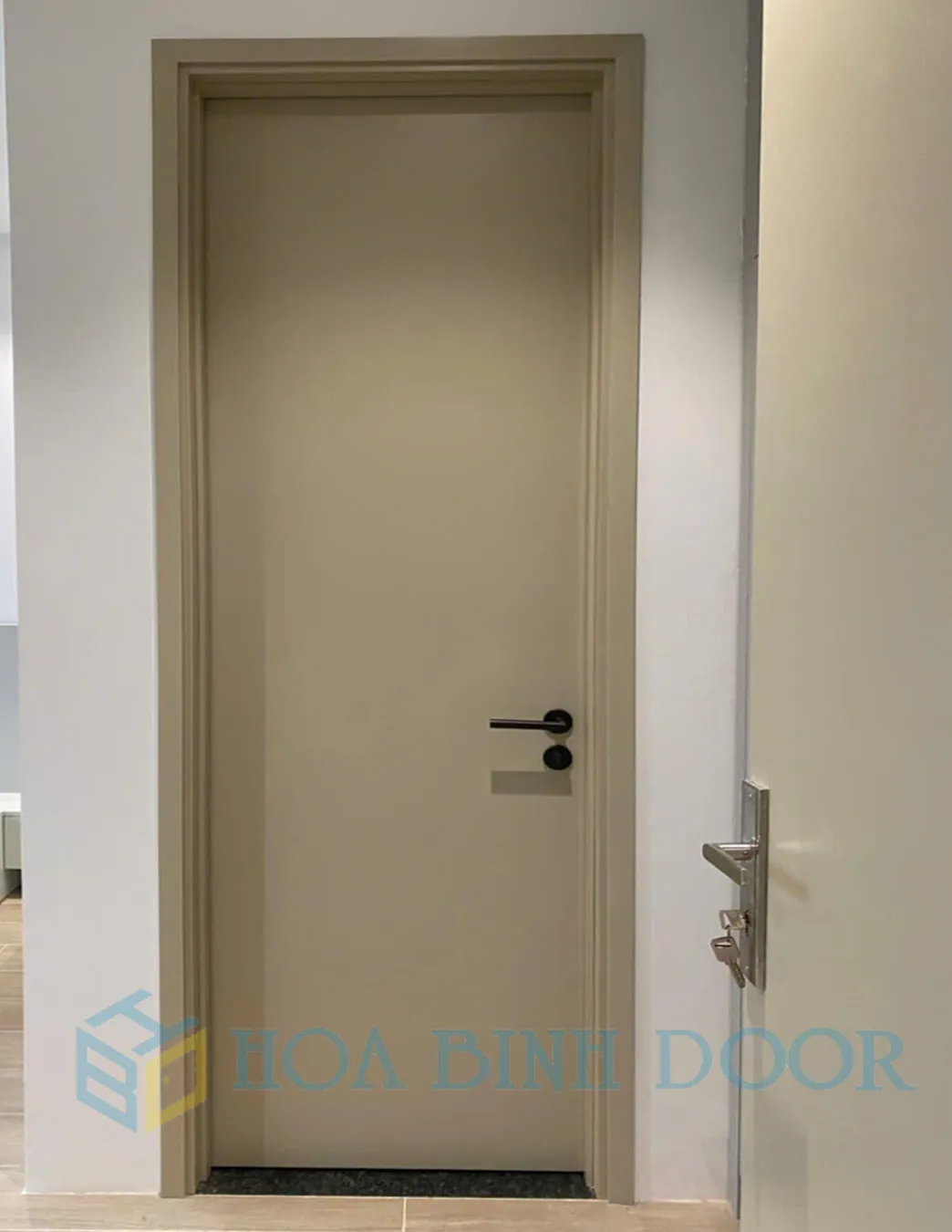 CỬA GỖ CÔNG NGHIỆP MDF MELAMINE TẠI QUẬN 12 - MẪU CỬA HIỆN ĐẠI