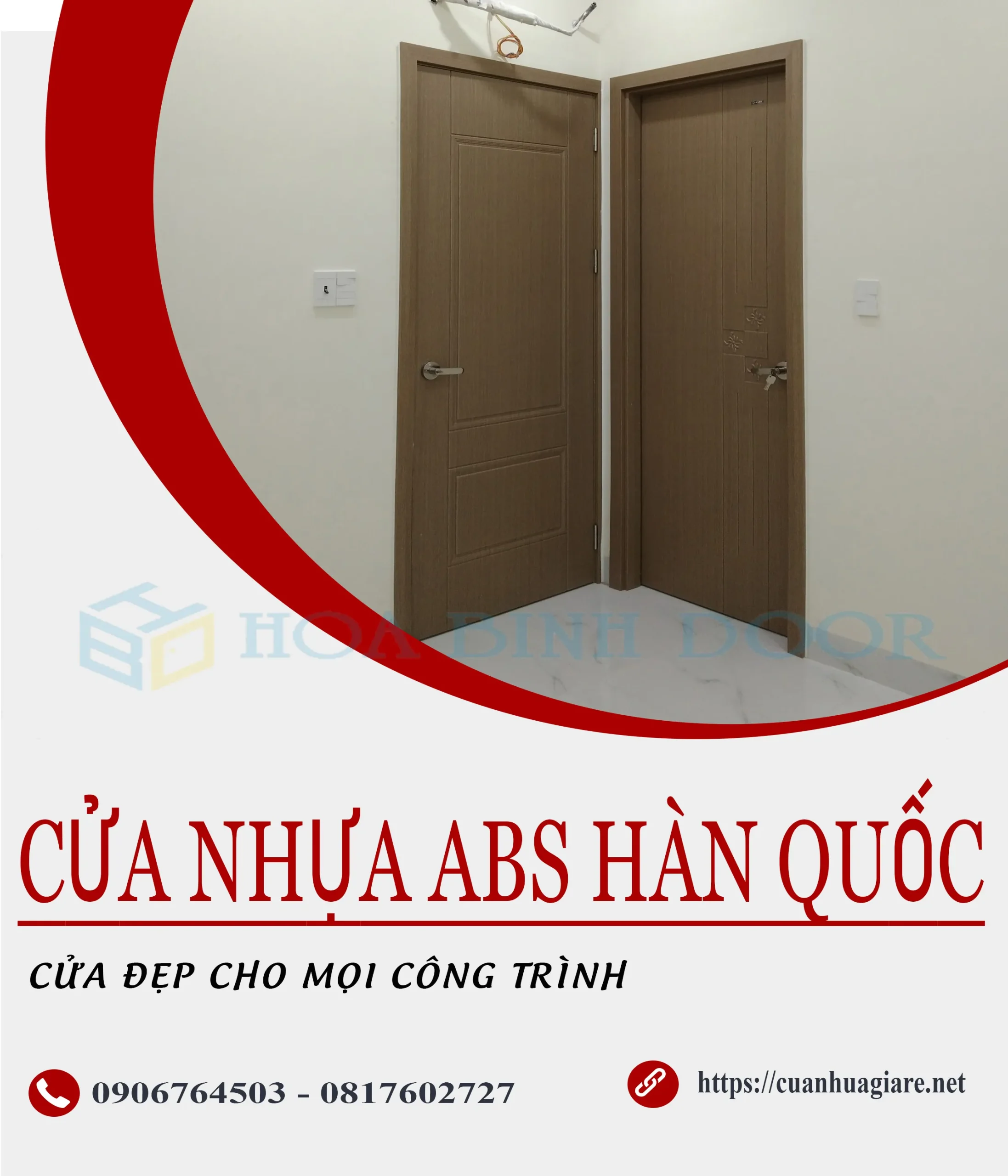 CỬA NHỰA ABS HÀN QUỐC TẠI PHƯỜNG PHÚ THỌ - HỒ CHÍ MINH