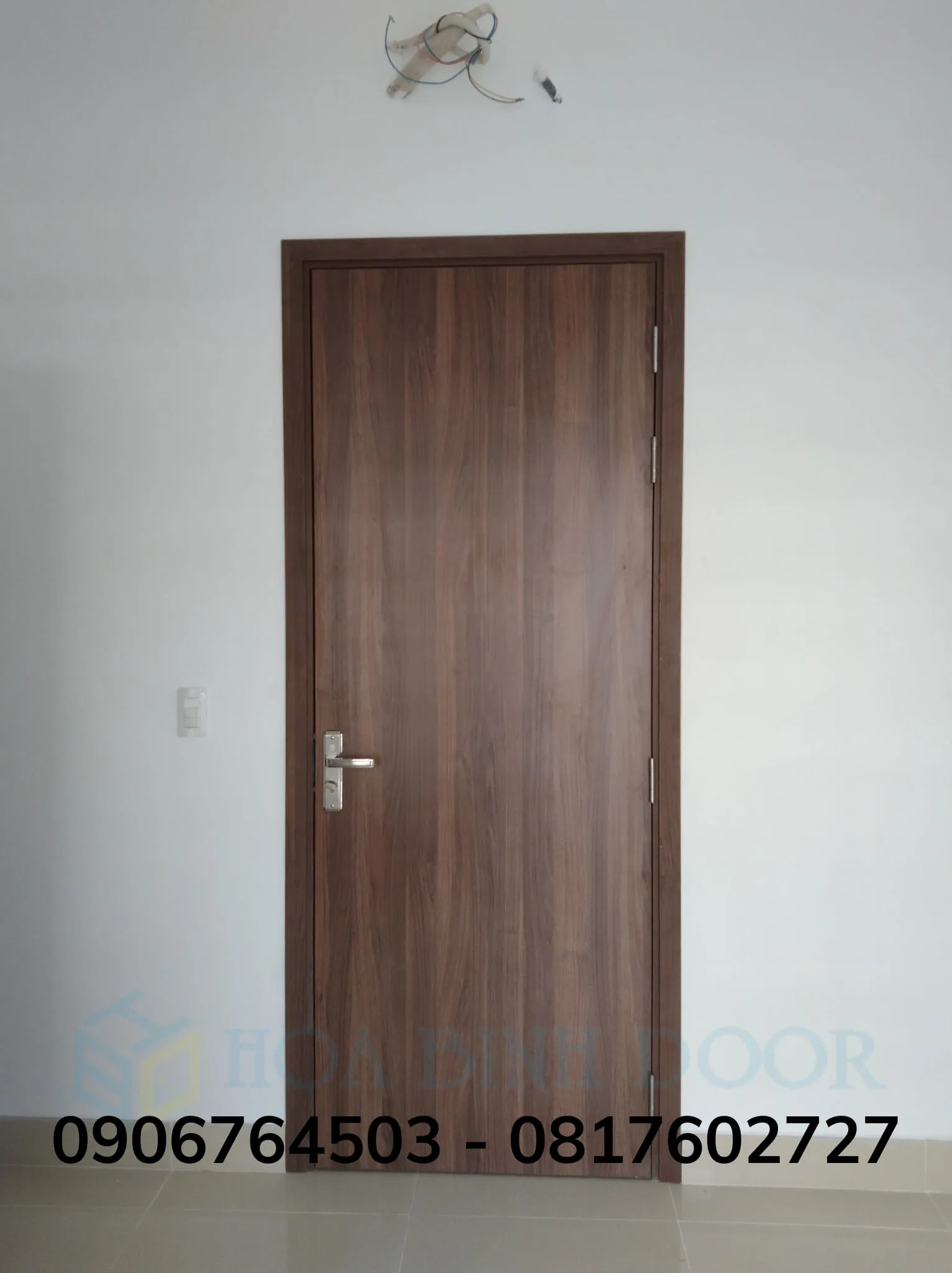 CỬA GỖ CÔNG NGHIỆP MDF MELAMINE TẠI TÂN THUẬN - HỒ CHÍ MINH