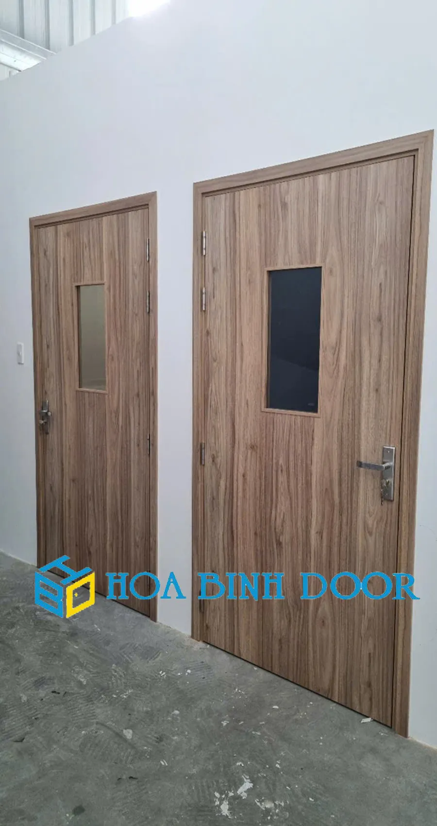 CỬA GỖ CÔNG NGHIỆP MDF MELAMINE TẠI AN KHÁNH – HỒ CHÍ MINH